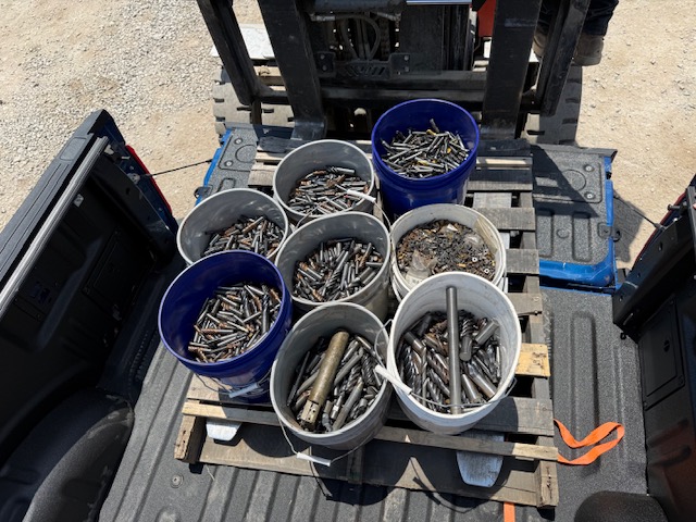 CRC Buyers scrap metal buckets